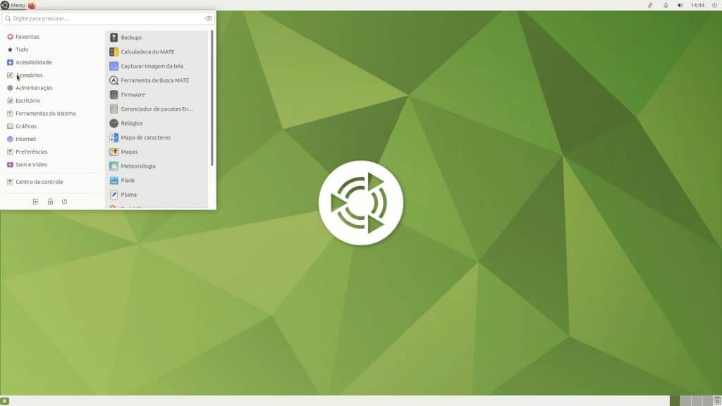 Visão Geral Ubuntu Mate
