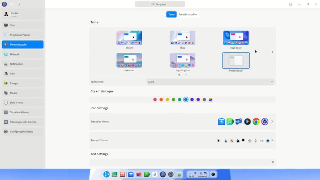 UbuntuDDE 23.04 - Personalização
